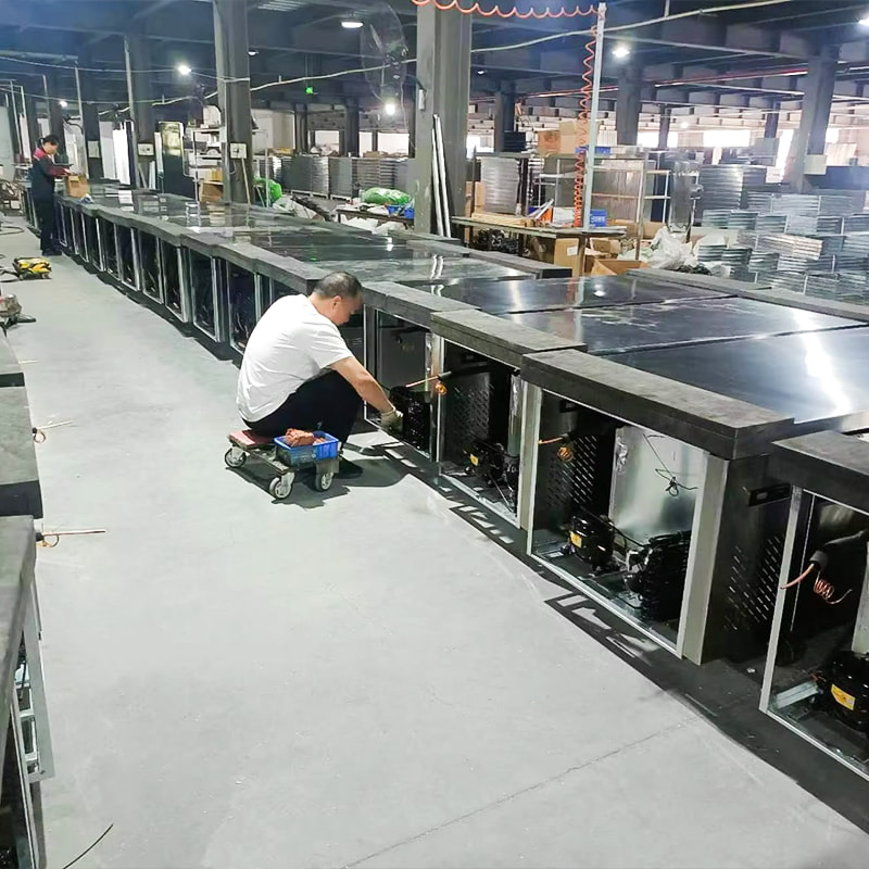 Flat Cooling 1.8m Air-Cooled Kitchen Cabinet Flat Cooling 1.8m Air-Cooled Kitchen Cabinet