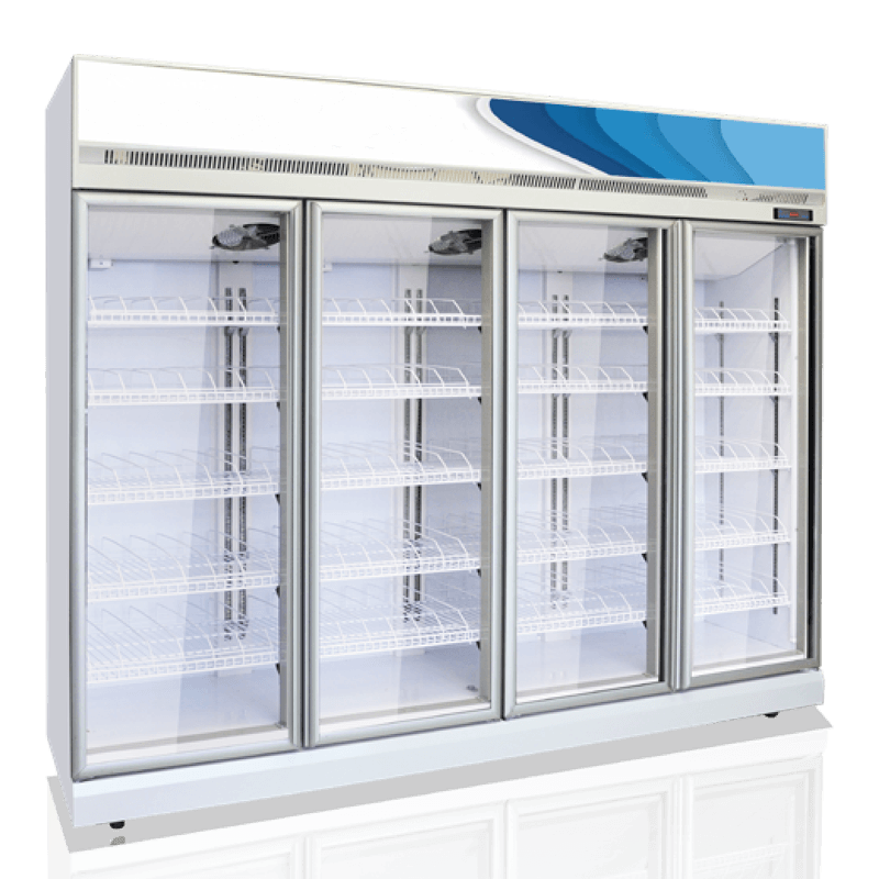 Summo gradu Air refrigeratum Display Freezer